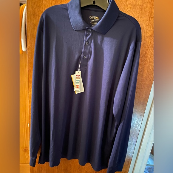 Ash City Core 365 Other - Mens XL Core 365 men’s long sleeve polo in navy blue
